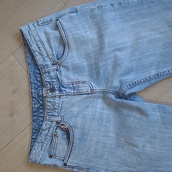 American Rag Jeans Women's sz 11 Short Mid Rise Flare  Denim Jeans - Picture 3 of 11